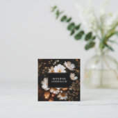 モダンフローラ スクエア名刺 (スタンド正面)