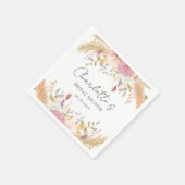 モダンフローラ スタンダードカクテルナプキン (角)