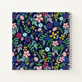 モダンフローラ ノートブック (裏面)