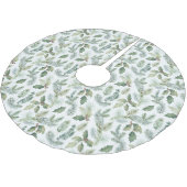 モダンフローラ ブラッシュドポリエステルツリースカート (アングル)