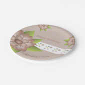 モダンフローラ ペーパープレート (アングル)