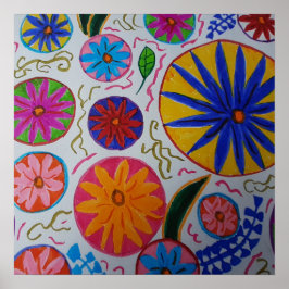 モダンフローラ ポスター