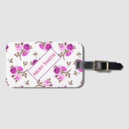 モダンフローラ ラゲッジタグ