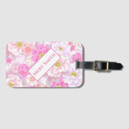 モダンフローラ ラゲッジタグ