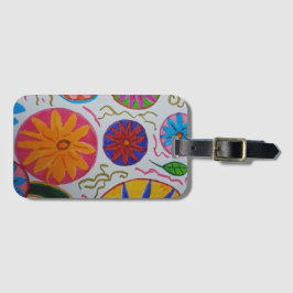 モダンフローラ ラゲッジタグ