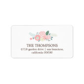 モダンフローラ ラベル (正面)