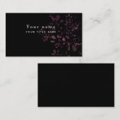 モダンフローラ 名刺 (正面/裏面)