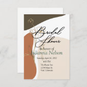 モダンフローラ 招待状 (正面/裏面)