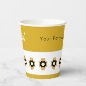 モダンフローラ 紙コップ (左)