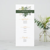 モダンフローラ |青と緑結婚の メニュー (スタンド正面)