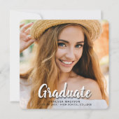 モダンブエレガントラシ |トレンディーフォトグラード 案内状 (正面)