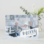 モダンブメリーラシレターホリデーカード シーズンカード (スタンド正面)