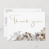 モダンブライダルシャワーありがとう  ポストカード (正面/裏面)