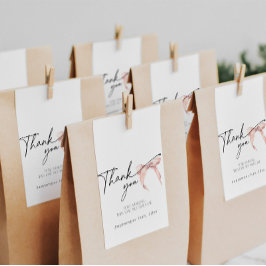 モダンブライダルシャワーギフトラベル ギフトタグ