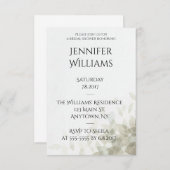 モダンブライダルシャワー招待状 招待状 (正面/裏面)