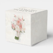 モダンブライダルシャワー英語バラタイポグラフィ賛成 フェイバーボックス (裏面サイド)