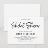 モダンブライダルシャワー インビテーションポストカード (正面/裏面)