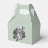 モダンブラシストロ結婚ーク | セージグリーン フェイバーボックス (裏面サイド)