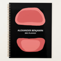 モダンブラックエレガントピンクスタイリッシュパーソナライズ