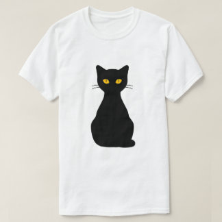 モダンブラックキャット Tシャツ