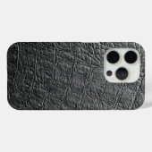 モダンブラッククロコダイル Case-Mate iPhoneケース (裏面 (横))