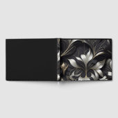 モダンブラックゲストブック ゲストブック (全面)