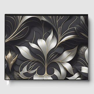 モダンブラックゲストブック ゲストブック