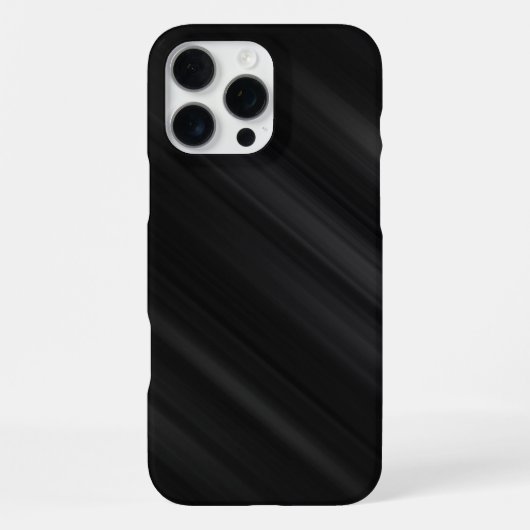 モダンブラックパターン iPhoneケース (裏面)