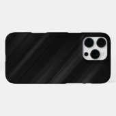 モダンブラックパターン iPhoneケース (裏面横)