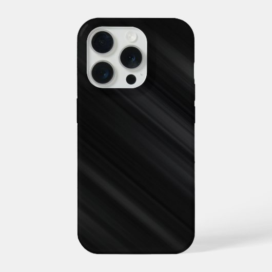 モダンブラックパターン iPhoneケース (裏面)