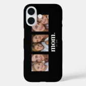 モダンブラック3枚の写真 Case-Mate iPhoneケース (裏面)