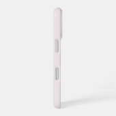 モダンブラッシュピンクゴールドモノグラム iPhone 16ケース (右側面)