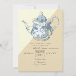 モダンブラッシュ急須 | 結婚式のお茶会 | オーダーメイド 招待状
