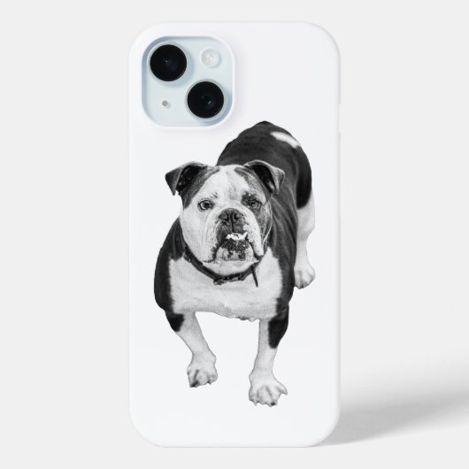 モダンブルドッグ エブリデイケース Case-Mate iPhoneケース (裏面)