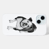 モダンブルドッグ エブリデイケース Case-Mate iPhoneケース (裏面 (横))