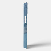 モダンブルーエステティックフォンケース Case-Mate iPhoneケース (裏面 / 右)