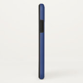 モダンブルーパープルストライプiPhone Case-Mate iPhoneケース (裏面/右)