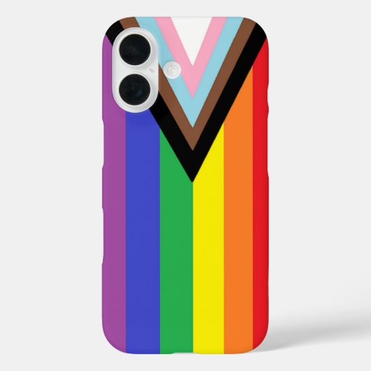 "モダンプライドフラグ" Case-Mate iPhoneケース (裏面)
