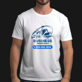 モダンプレッシャーウォッシング パワーウォッシュ ハウスクリーニング Tシャツ