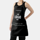 モダンプロフェッショナルと名前をカスタムするとロゴ エプロン (インサイチュ)