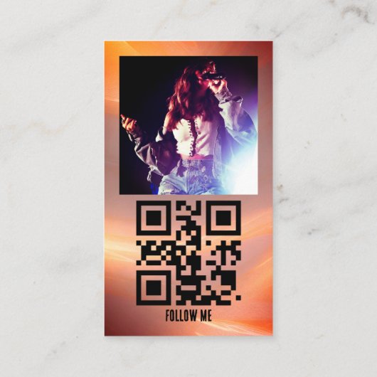 モダンプロフェッショナルのカスタムソーシャルメディアアイコンのリンク 名刺 (裏面)