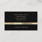 モダンプロフェッショナルのロゴ 名刺 (裏面)