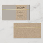 モダンプロフェッショナルエレガントカラー芸術的デザイン 名刺 (正面/裏面)