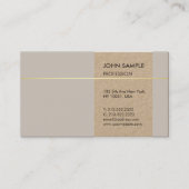 モダンプロフェッショナルエレガントカラー芸術的デザイン 名刺 (正面)