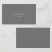 モダンプロフェッショナルエレガントクリエイティブUVマット 名刺 (正面/裏面)