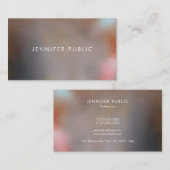 モダンプロフェッショナルエレガントテンプレート 名刺 (正面/裏面)