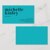 モダンプロフェッショナルエレガントトレンディー 名刺 (正面/裏面)