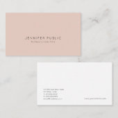 モダンプロフェッショナルエレガントミニマルデザイン 名刺 (正面/裏面)