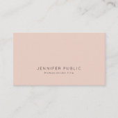 モダンプロフェッショナルエレガントミニマルデザイン 名刺 (正面)