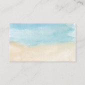 モダンプロフェッショナルエレガント業 コーリングカード (裏面)